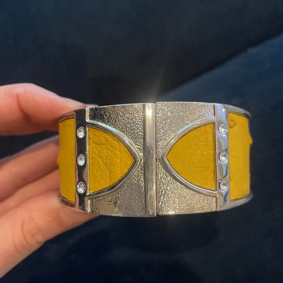 Ostrich Leather Bangle - Picture 1 of 2